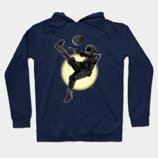 Space Soccer with the Moon Hoodie